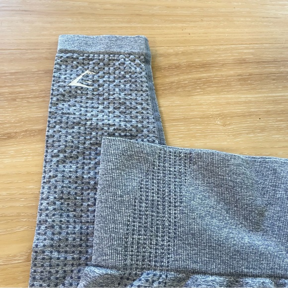 Gymshark Women's Vital Seamless 2.0 Leggings JM3 Smokey Gray Marl Size XS - Picture 2 of 6